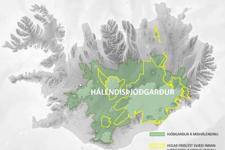 Hálendisþjóðgarður færist nær veruleika