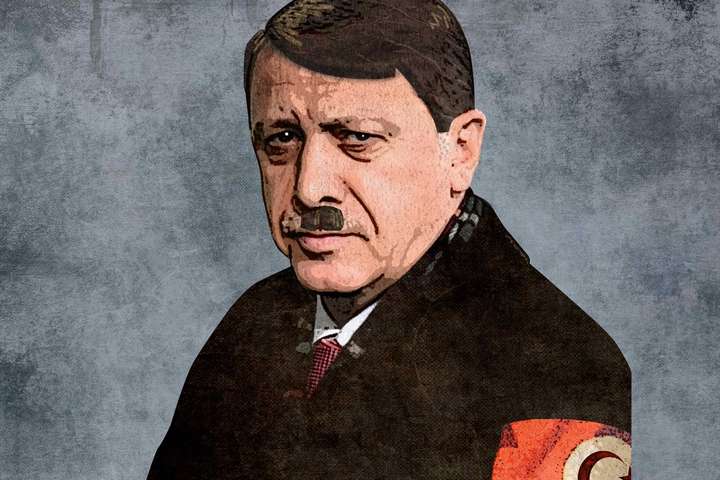 Þessi grein fjallar um Hitler en snýst þó í raun um Erdoğan