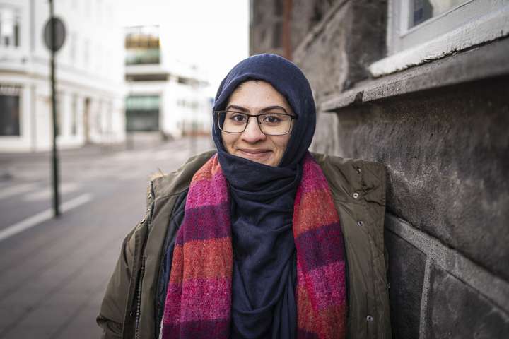 Kynna hijab fyrir konum á Íslandi